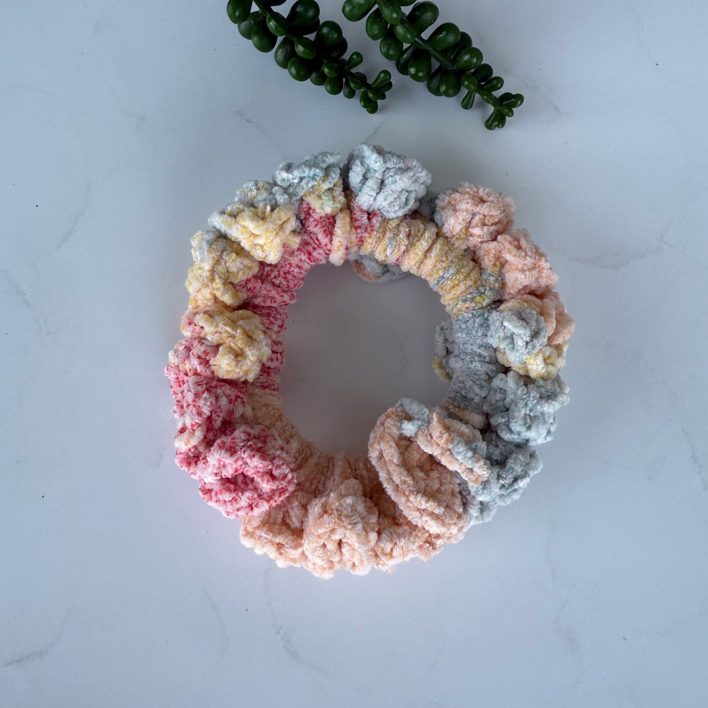 Handmade Crochet Scrunchie