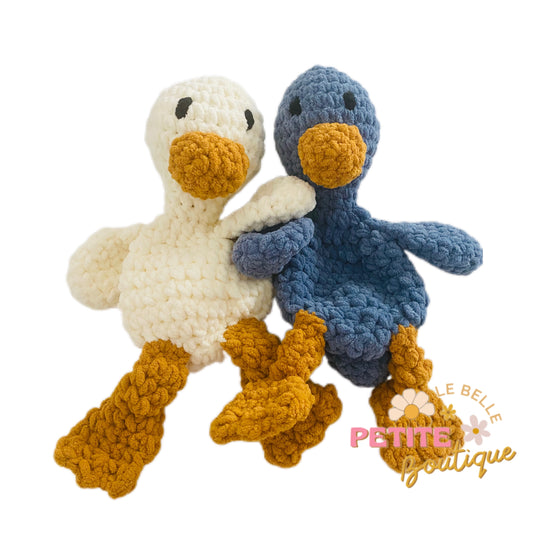 Crochet Lovey Ducks