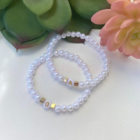 Personalized Pearl Bracelets