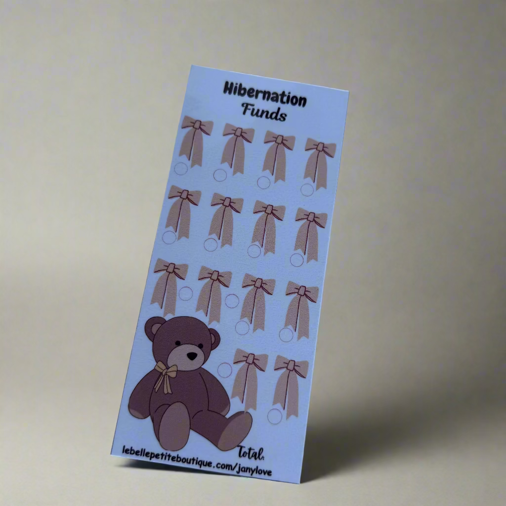 Bear Savings Challenge