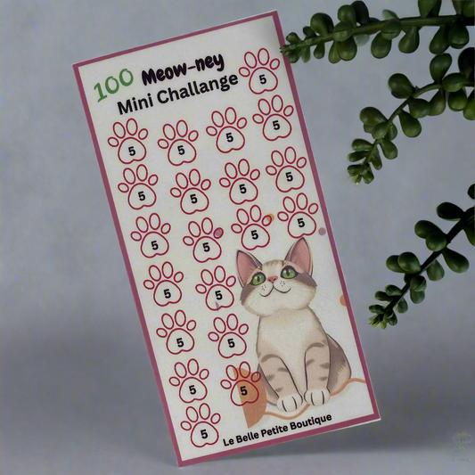 Meow-ney Savings Challenge