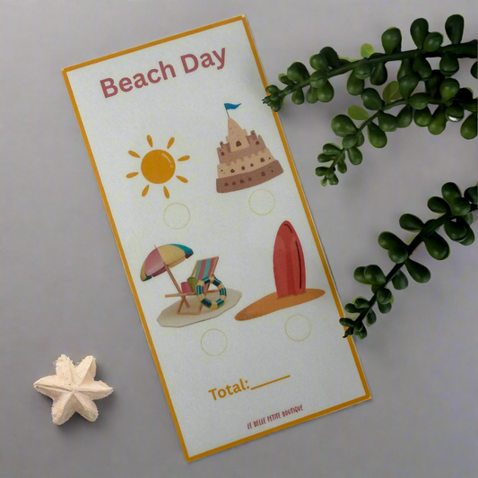 Beach Day Savings Challenge