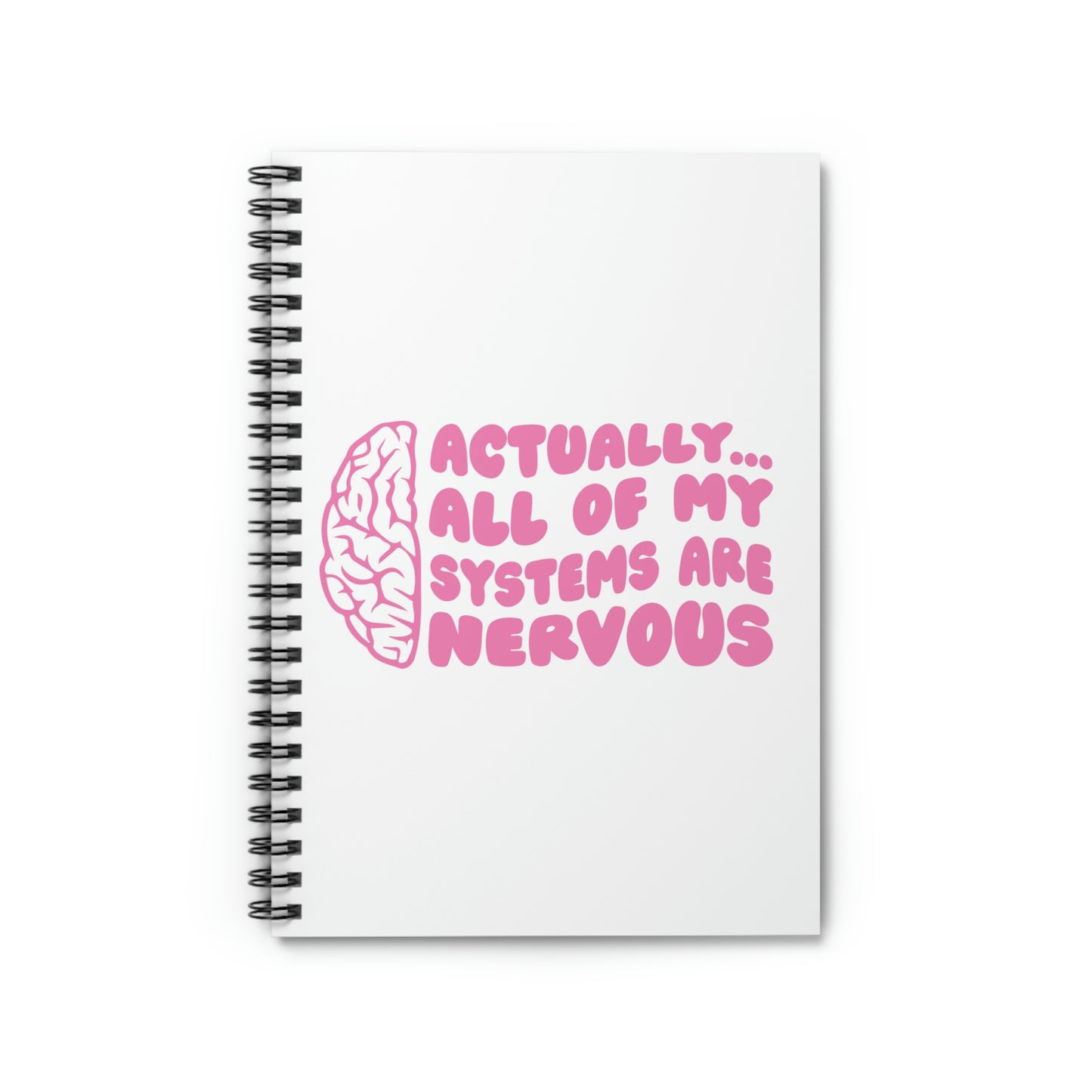 Nervous Notebook - Ruled Line