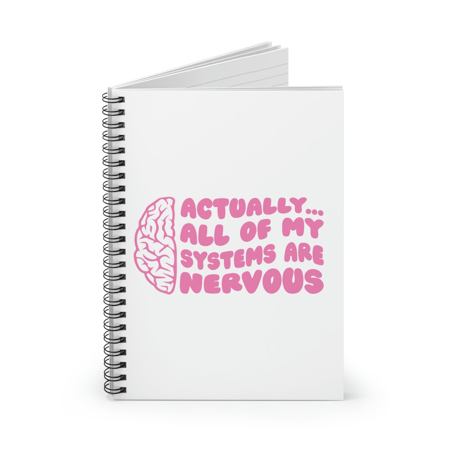Nervous Notebook - Ruled Line