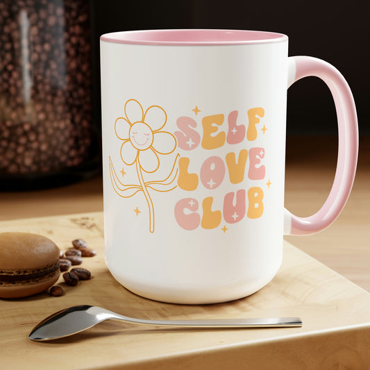 Self-Love Club Mug, 15oz